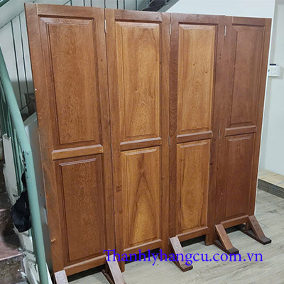 Bình phông Gỗ gõ đỏ