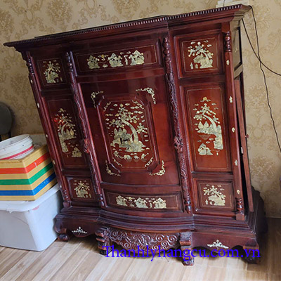 tủ thờ giỗ cũ