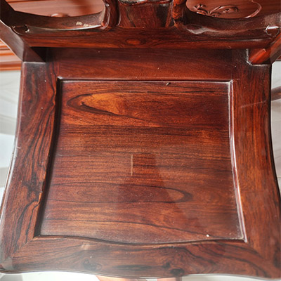 Ghế gỗ cẩm lai cũ