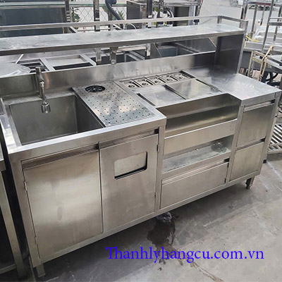 thanh lý quầy cafe